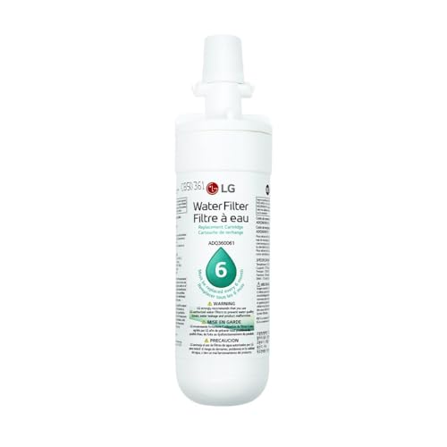 LG LT700P2 6-Month / 200 Gallon Refrigerator Replacement Water Filter, 2 Count (Pack of 1), White - Image 4