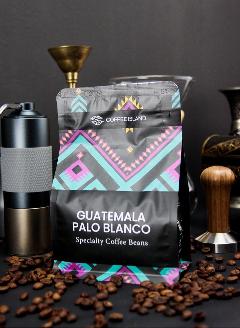 Tealand Coffee Island Guatemala Palo Blanco Specialty Coffee, 100% Arabica, Medium Roast, Chocolate, Confectionery And Orange Flavor Profile, SCA Score 88-90, 250 Gram  - Image 3