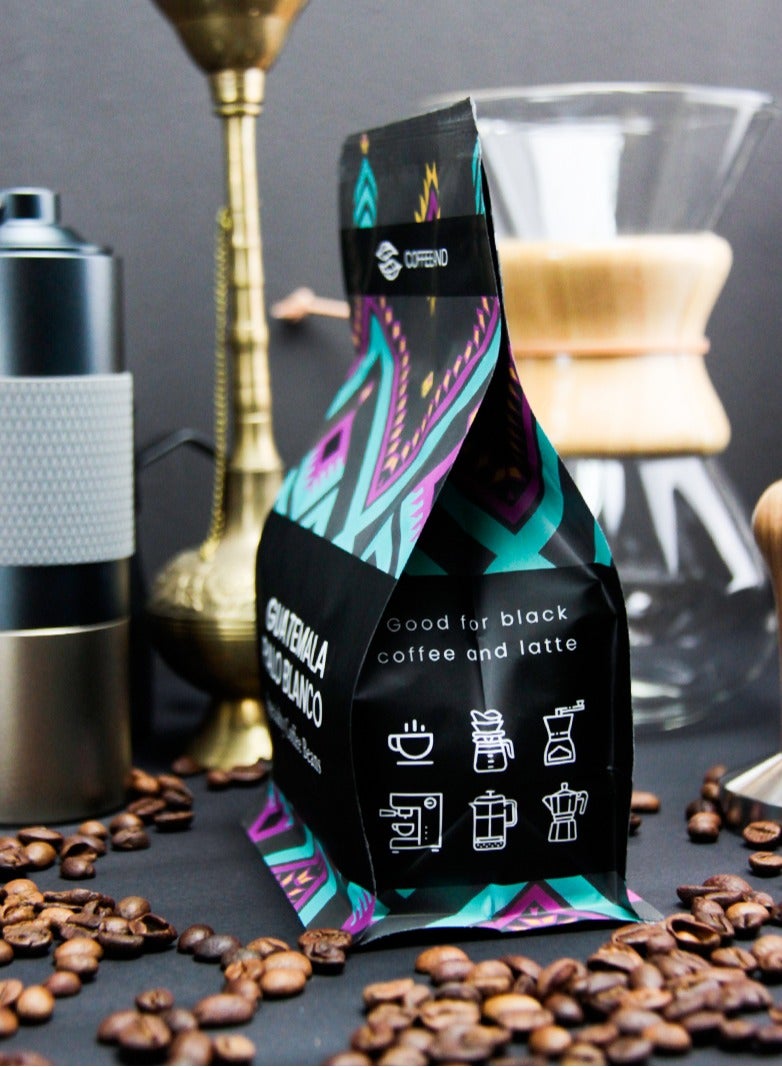 Tealand Coffee Island Guatemala Palo Blanco Specialty Coffee, 100% Arabica, Medium Roast, Chocolate, Confectionery And Orange Flavor Profile, SCA Score 88-90, 250 Gram  - Image 4