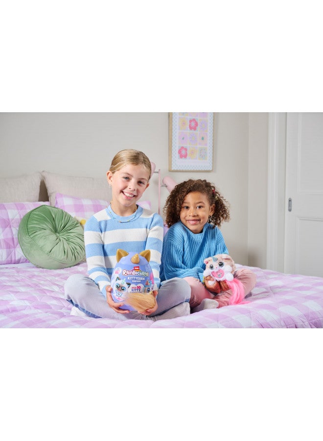 Rainbocorns Kittycorn Surprise Series 3 (Ragamuffin) by ZURU, Plush Toy, Collectible Plush Stuffed Animal, Slime, Surprise Eggs for Girls - Image 3