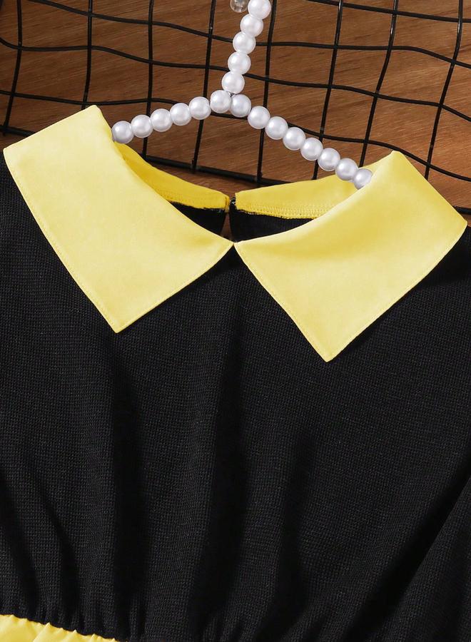 Take Two Teens Flounce Hem Top and Flare Pants Set - Image 3