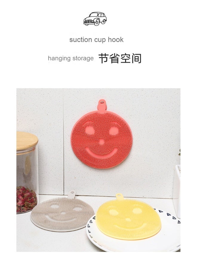 NIBEMINENT Silicone Multi-purpose Kitchen Scrub Sponge Brush  - Image 3