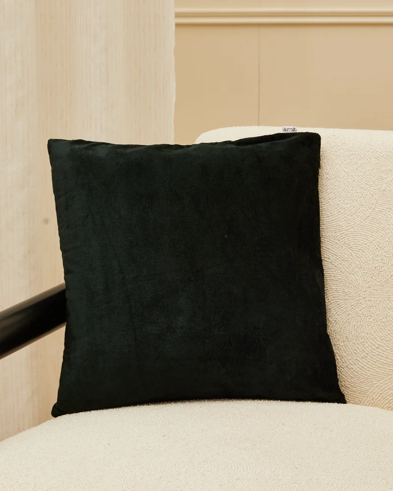 REDTAG Green With Embroidery Cushion
