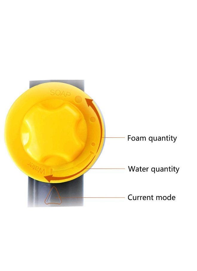 Generic - Multi-function 8 Patterns Foam Water Sprayer with 4 Water Pipe Joints for Car Cleaning Washing - Image 1