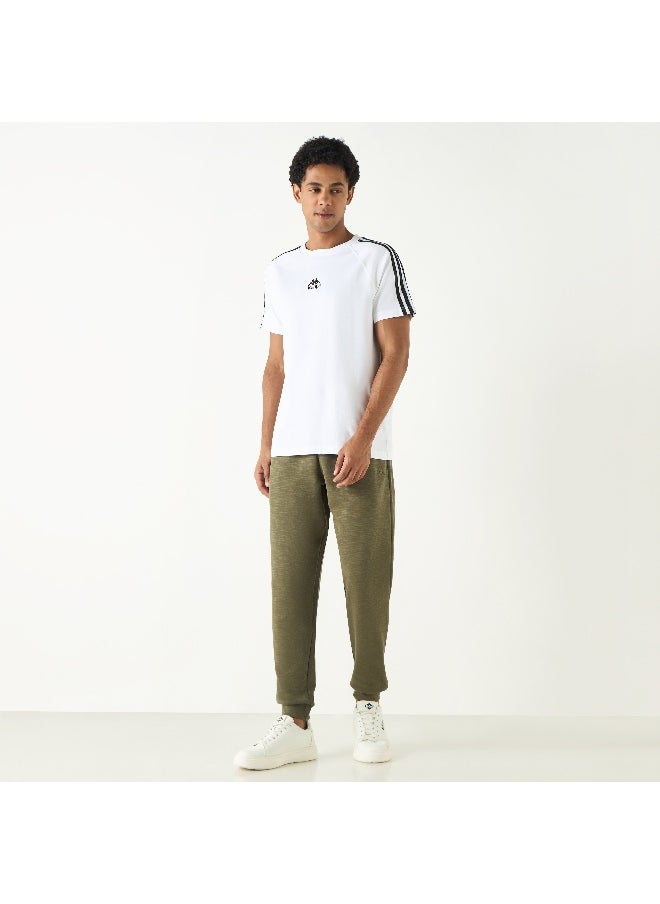Kappa - Kappa Logo Detail Joggers with Drawstring Closure and Pockets - Image 1