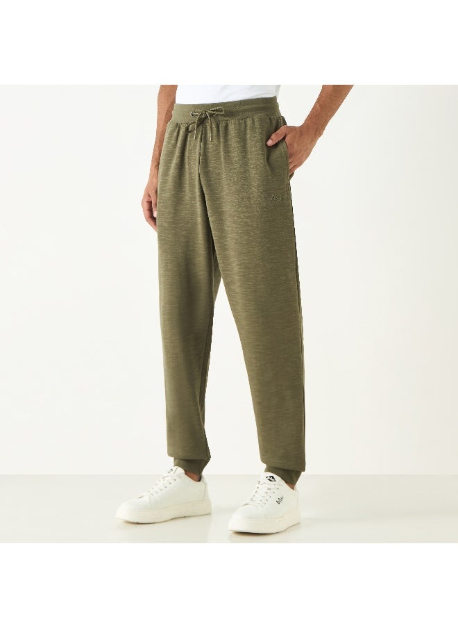 Kappa - Kappa Logo Detail Joggers with Drawstring Closure and Pockets - Image 1