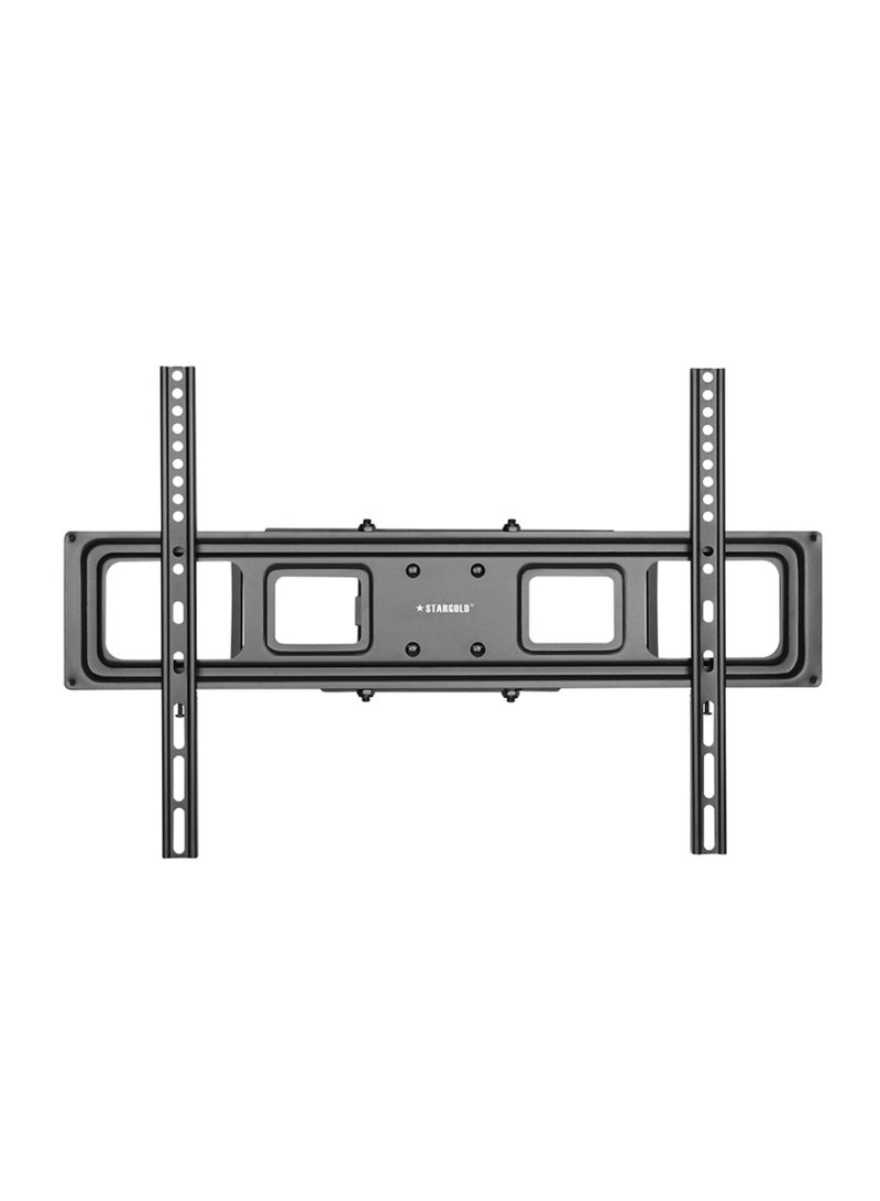 ستارجولد دعامة تثبيت على الحائط للتلفزيون ذات الحركة الكاملة شديدة التحمل تناسب شاشة تلفزيون LCD منحنية مقاس 32 بوصة - 75 بوصة باللون الأسود - Image 2