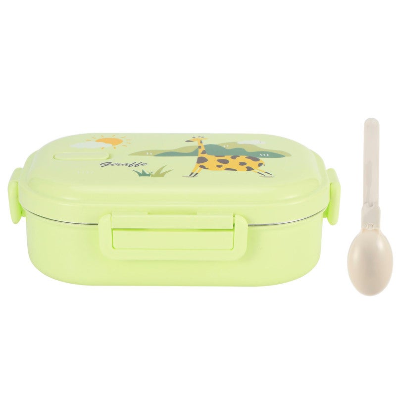 Insulated Lunch Box: 304 Stainless Steel & PP Food‑Grade Material, Compartment Design - Leak‑Proof Silicone Seal, Bento Box for Kids School & Home Use - Image 1