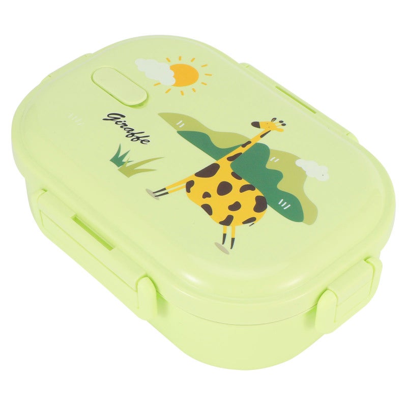 Insulated Lunch Box: 304 Stainless Steel & PP Food‑Grade Material, Compartment Design - Leak‑Proof Silicone Seal, Bento Box for Kids School & Home Use - Image 2