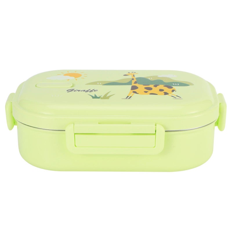 Insulated Lunch Box: 304 Stainless Steel & PP Food‑Grade Material, Compartment Design - Leak‑Proof Silicone Seal, Bento Box for Kids School & Home Use - Image 3
