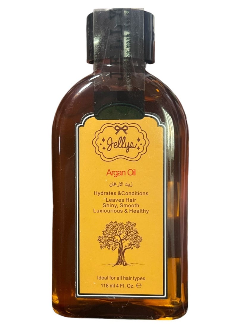 جيليز زيت الأرغان يرطب وينعم الشعر ويجعله لامعًا وصحيًا