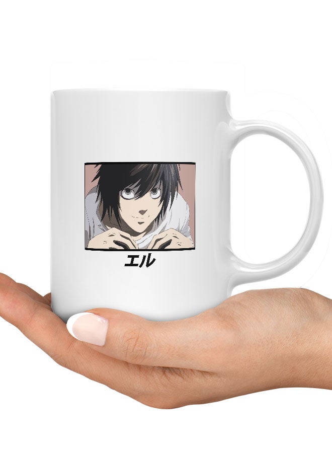 LIT Death Note Mug Death Note Anime Mug for Coffee Japanese Comic Style Manga Gift Mug Cute Eru L Lawliet-Kira - Image 3
