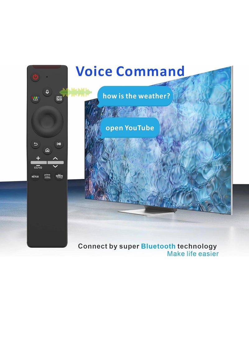 ELTRAZONE Universal Smart Remote Control Replacement for Samsung TV for All Samsung LED QLED 4K 8K Curved TVs, 3 Shortcut Buttons for Netflix, Samsung, Prime Video - Image 4