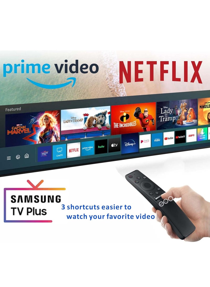 ELTRAZONE Universal Smart Remote Control Replacement for Samsung TV for All Samsung LED QLED 4K 8K Curved TVs, 3 Shortcut Buttons for Netflix, Samsung, Prime Video - Image 5