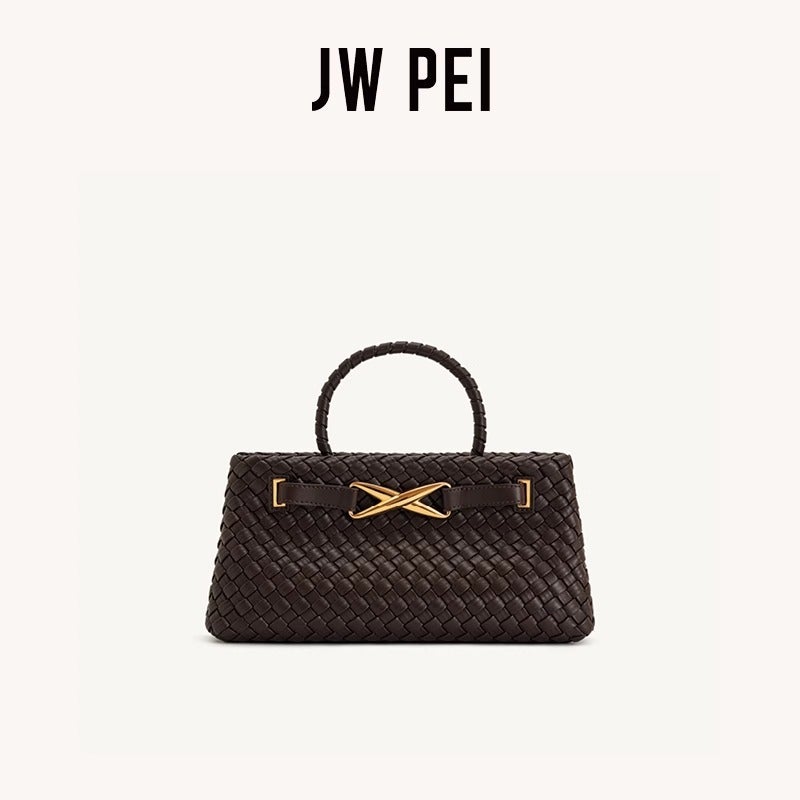 حقيبة يد منسوجة JW Pei Cora عصرية ومتعددة الاستخدامات ربيع 2025 حس فخم 8T021 - Image 2