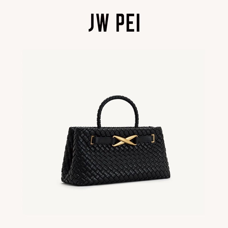 حقيبة يد منسوجة JW Pei Cora عصرية ومتعددة الاستخدامات ربيع 2025 حس فخم 8T021 - Image 3