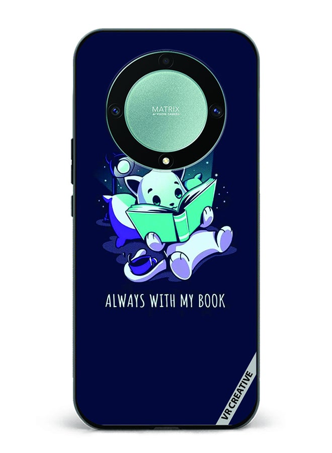 VR CREATIVE Protective Case Cover For Honor X9b Always With My Book Design Multicolour - Image 1