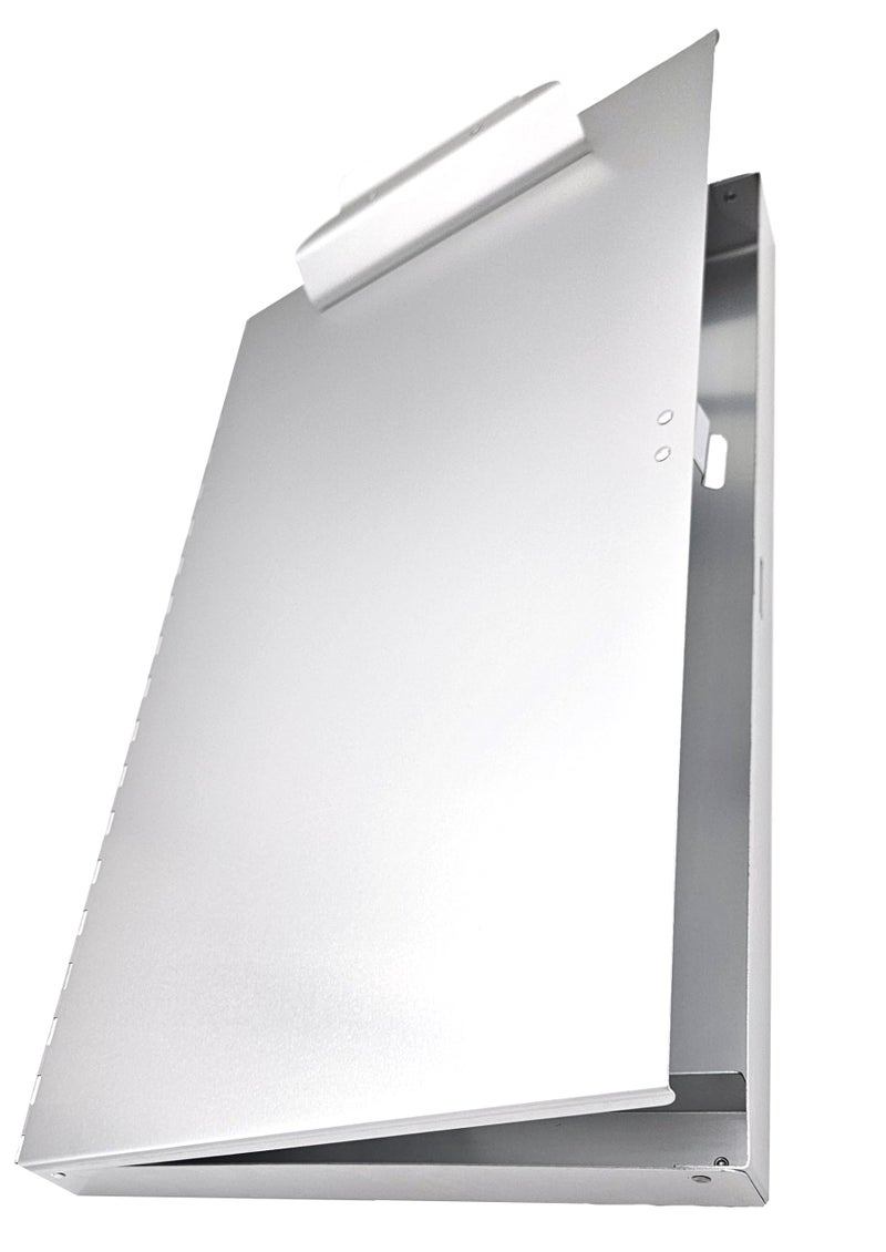 Ruby Paulina 11x17 Clipboard Aluminum Storage Box Featuring a High Capacity Clip - Image 1