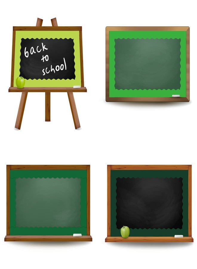 وولاين حواف لوحة إعلانات خضراء من والين، بطول 131.2 قدم، 4 لفات، ألوان خضراء متدرجة، شرائط لوحة إعلانات مقطوعة مسبقًا، زينة لوحة إعلانات ملفوفة ليوم القديس باتريك، مناسبة للمدارس والفصول الدراسية والمكاتب والسبورات. - Image 3