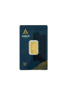 AURIZ MINTING RAK GOLD 24K 5 Grm Gold Bar (9999) - 5 gram 