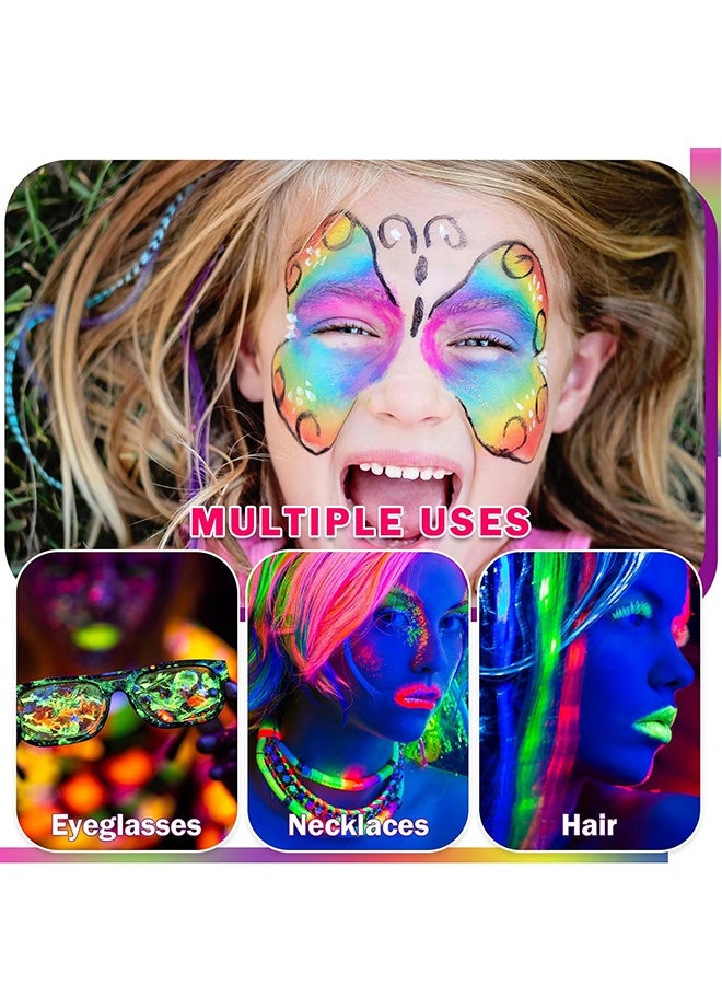 Organizer Face Paint Crayons, 6 Colors Face Paints for Children Halloween Make Up Set, Washable Make Up Set Body Painting for Boys Girls, Non-Toxic, Party Cosplay Face Paint Crayons for Ages 3+ - Image 3