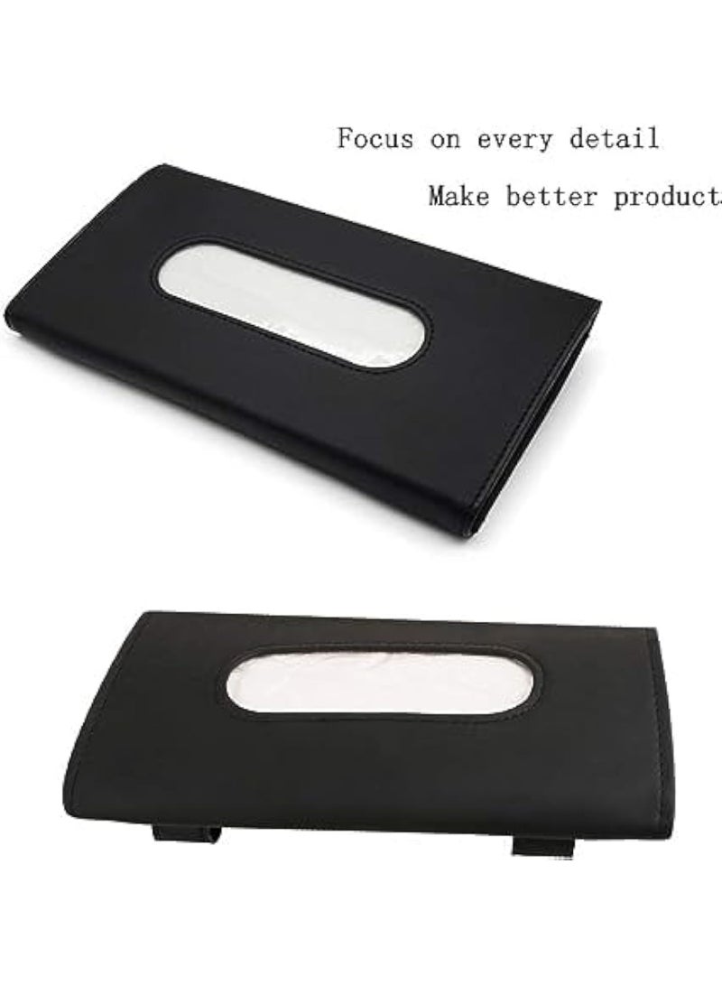 CAZADORA Car Visor Tissue Holder – Premium Black Hanging Paper Towel Dispenser for Car Interior & Accessories, Multi-Use Truck Decoration, Monkey Design, Compact & Stylish Car Tissue Box Holder, Easy Installation, Durable Plastic, Lightweight, Practical & Organized Travel Solution for Cars, SUVs, Trucks – Keep Tissues, Masks & Essentials Handy While Driving, Perfect for Road Trips and Daily Commutes, Elegant Design, Space-Saving, Must-Have Car Accessory for Safety & Convenience - Image 3