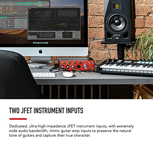 Focusrite Clarett+ 4Pre USB Studio-Grade Audio Interface for Music Makers — Four Low-Noise, Low-Distortion Mic Preamps providing True-To-Life Sound - Image 5