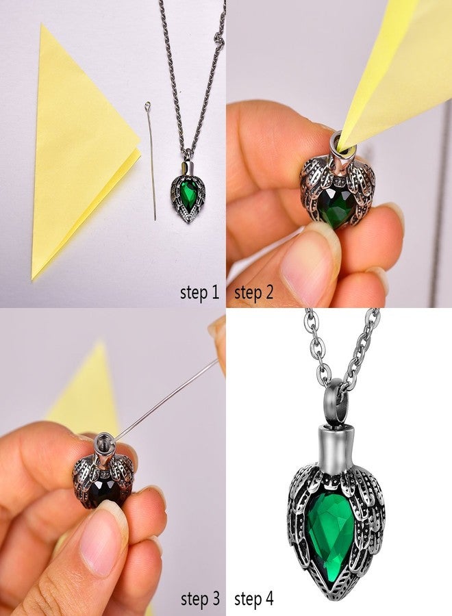 COCO Park Mom & Baby Dolphin Pet Cremation Necklace 316L Steel Memorial Keepsake Urn Pendant Jewelry for Ashes - Image 4