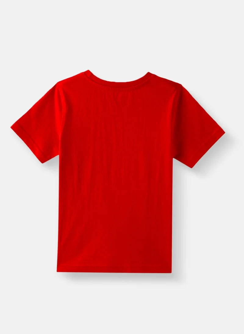 نوتيناتي Nautinati Boys Cotton Printed Pack of 2 T-shirt