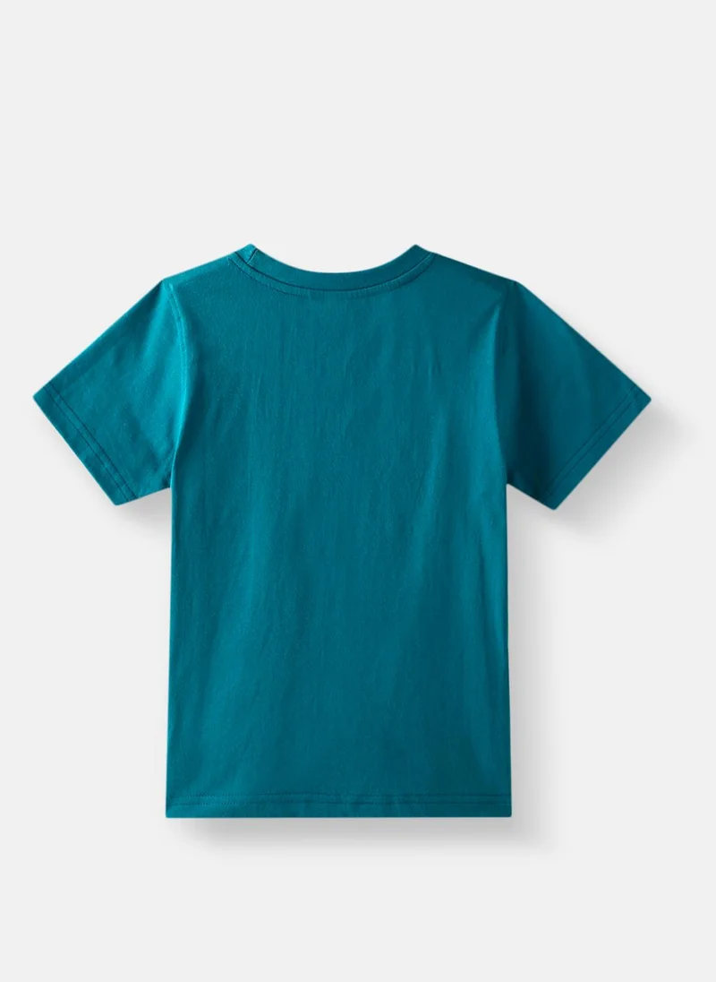 نوتيناتي Nautinati Boys Cotton Printed Pack of 2 T-shirt