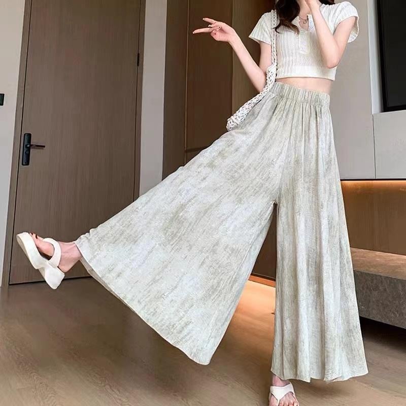 بنطلون جيبة صينية بتصميم تاي داي - Image 1