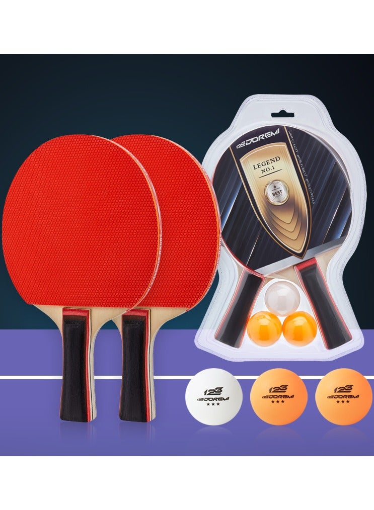 اسم المحتوى ناريلا 2 Finished Ping Pong Rackets And 3 Ping Pong Balls