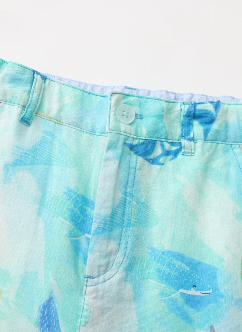 Balabala Blue Kids Boys Woven shorts for Men | Best Price UAE