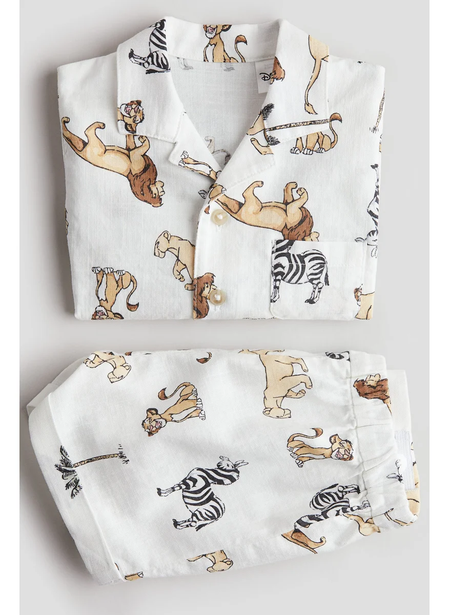 H&M 2-Piece Printed Cotton Set