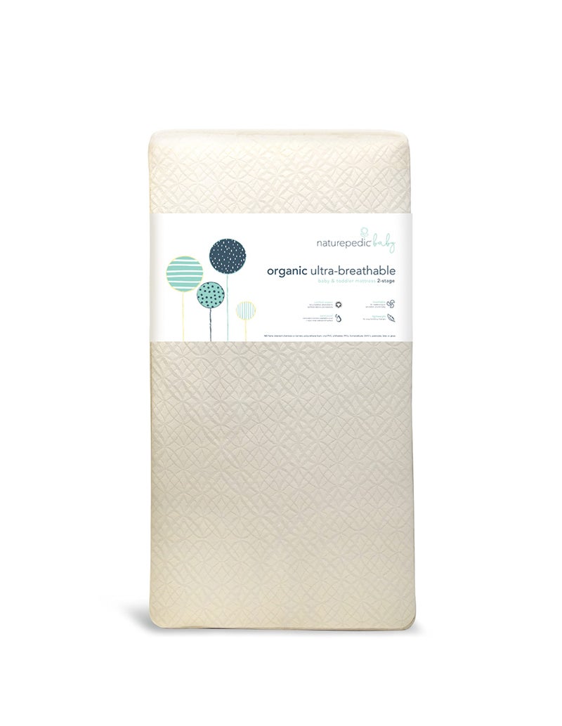 Naturepedic UltraBreathable 2Stage Organic Crib Mattress