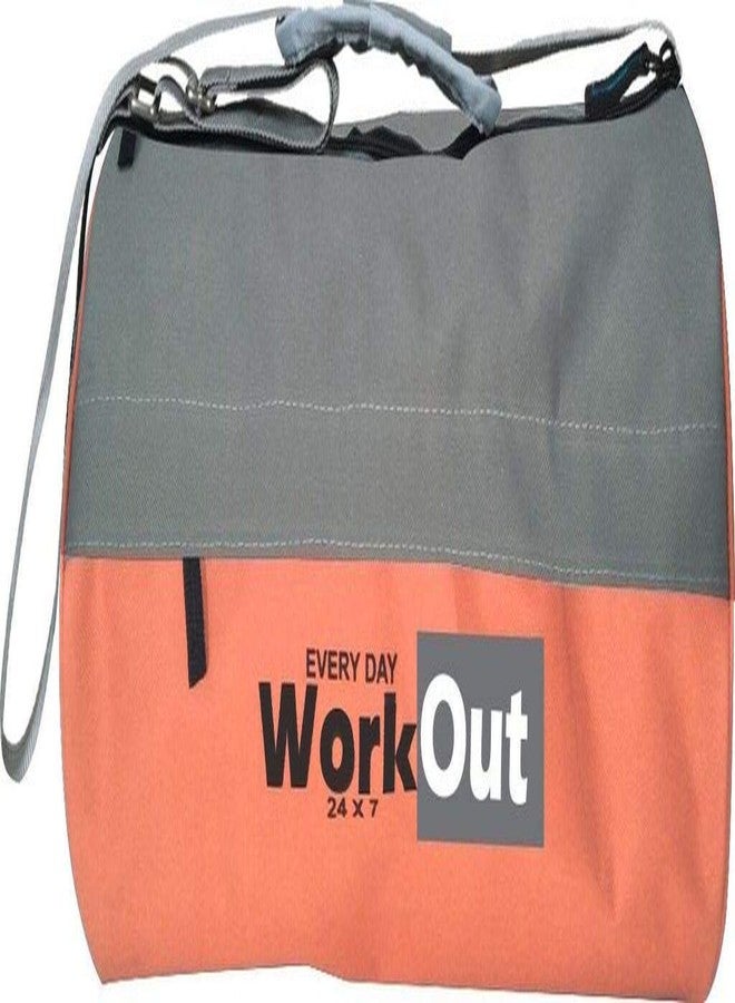 Jupiter Sports Duffle Bag - Grey Orange