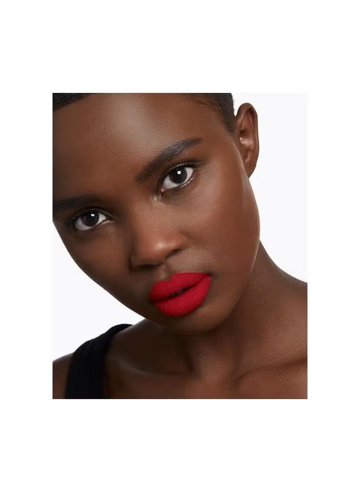 ایو سن لوران مجموعة أحمر الشفاه غير اللامع من أف سان لوران، بيور كوتور ريد ذا سليم - أحمر شفاه غير لامع يدوم طويلاً ومريح - 20 كارمن كاتش - Image 4