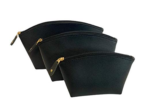 SRB SRB Set of 3 Multipurpose Faux Leather Pouches  - Image 1
