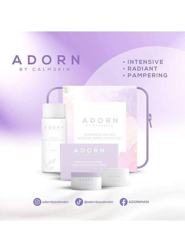 مجموعة التقشير المكثف Adorn Radiance Potion