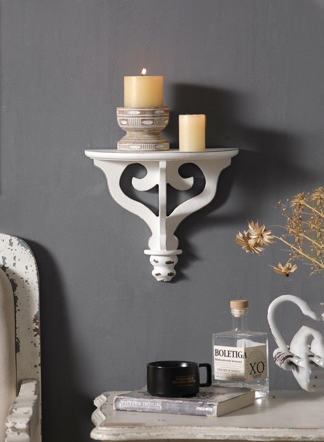 SOFE Small Wood Floating Shelf (White) - Image 2