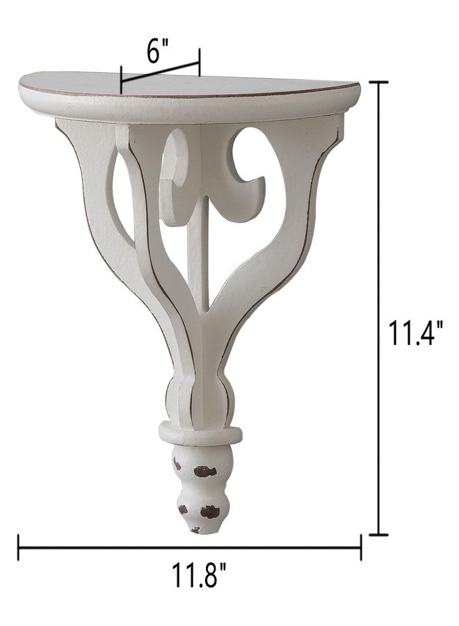 SOFE Small Wood Floating Shelf (White) - Image 3
