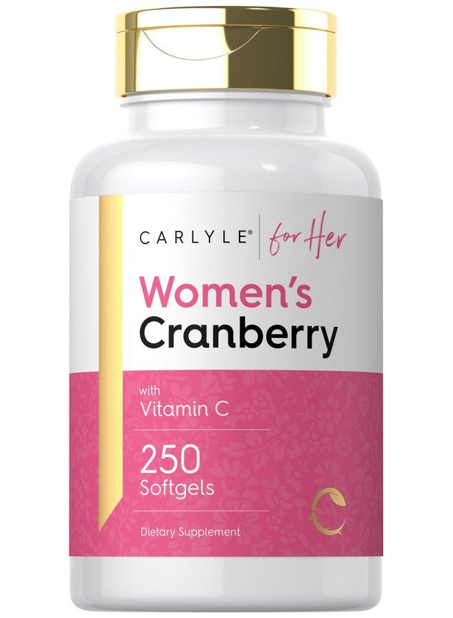 Carlyle حبوب كارلايل التوت البري للنساء | 250 كبسولة لينة | مكمل مع فيتامين C | خالي من الكائنات المعدلة وراثيًا، خالي من الغلوتين | لها - Image 1