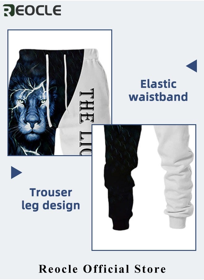 Men's 2 Pcs Hoodie Set Sweatshirt Suit 3D Printed Long Sleeve Hoodie with Zipper Trackpant Casual Suit - pzsku/ZEB9D945DA7715F00BA4DZ/45/_/1725934117/5efda5d8-14a5-4da2-b800-ba348044613b