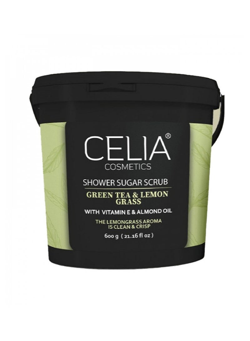 CELIA COSMETICS Celia Sugar Foam Scrub with Green Tea and Lemongrass 600g - Image 1