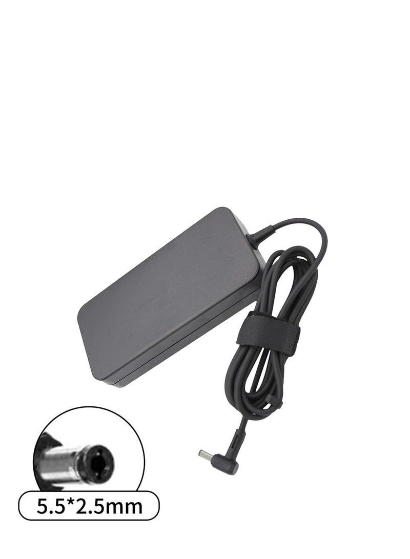 Terabyte 120W Charger UK Plug laptop adapter for ASUS 19V 6.32A 5.5 * 2.5mm for FX504 UX510UW N56J N56VM N750 N500 G50 X750JA PA-1121-28 N53S N55 for ROG GL552VW GL752VW Laptop with Charging Cable - Image 1