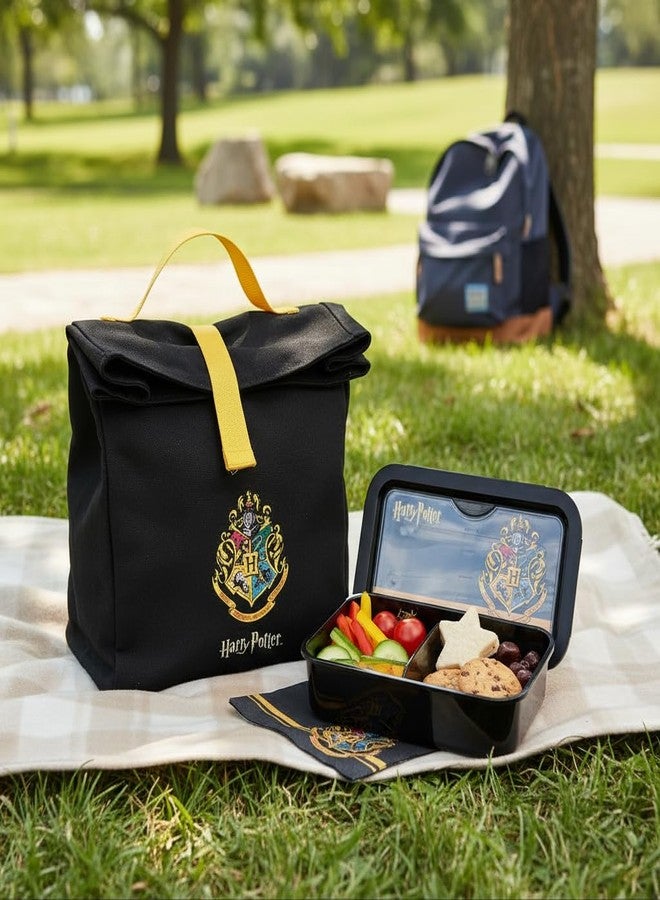 MINISO Harry Potter Lunch Box & Lunch Bag Set – Portable Food Container with Insulated Bag for School, Office & Travel - Image 4