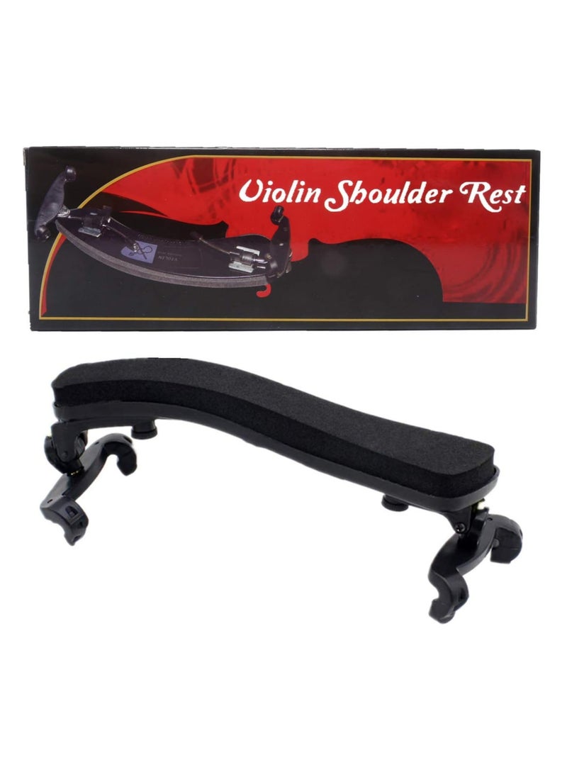 Violin Shoulder Rest 4/4-3/4 Size, for 3/4 Violins and 4/4 Violins, with Collapsible and Height Adjustable Feet, Instrument Accessory Violin Accessories