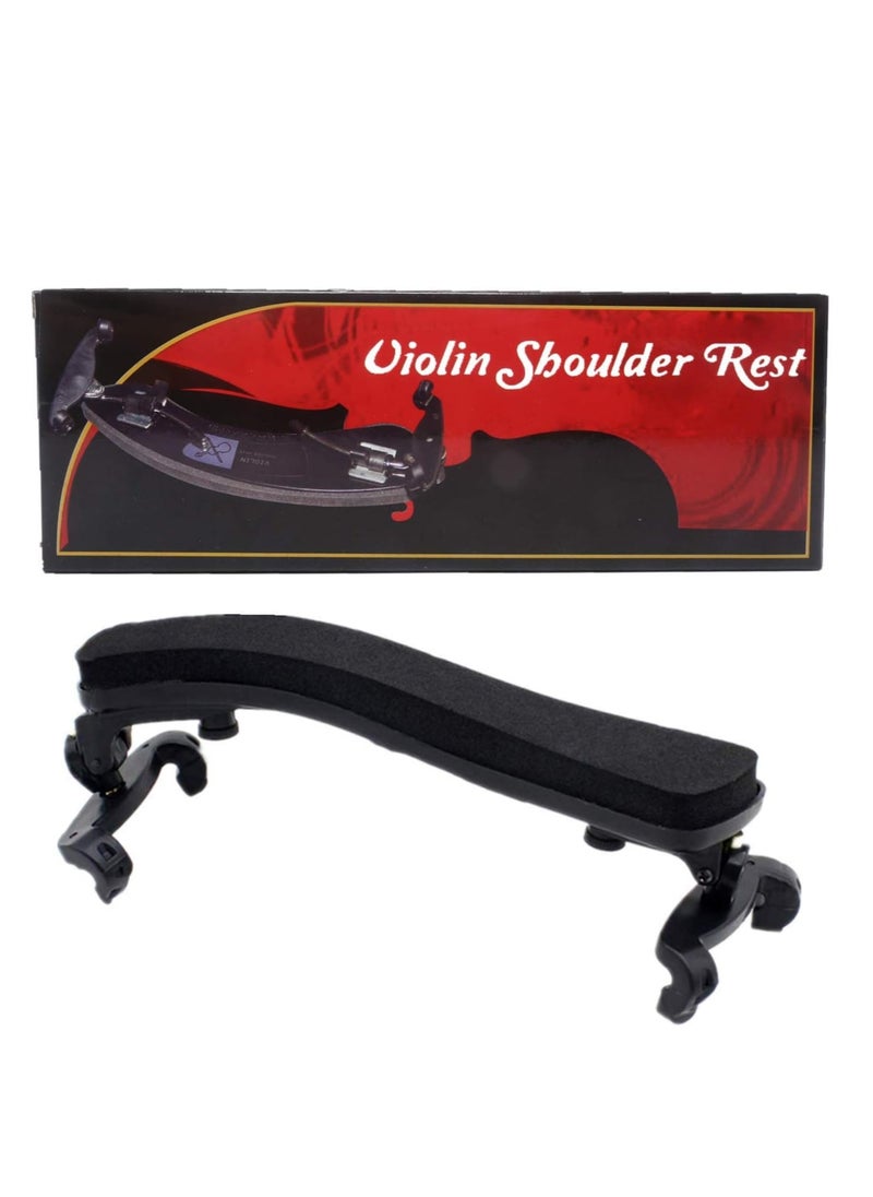 Violin Shoulder Rest 4/4-3/4 Size, for 3/4 Violins and 4/4 Violins, with Collapsible and Height Adjustable Feet, Instrument Accessory Violin Accessories