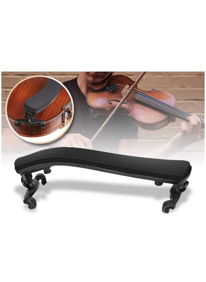 Mike Music Violin Shoulder Rest 4/4-3/4 Size, for 3/4 Violins and 4/4 Violins, with Collapsible and Height Adjustable Feet, Instrument Accessory Violin Accessories  - Image 4