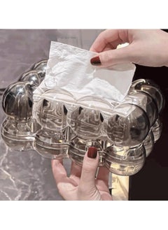 Generic Bubbles tissue box, pure acrylic material  - Image 1
